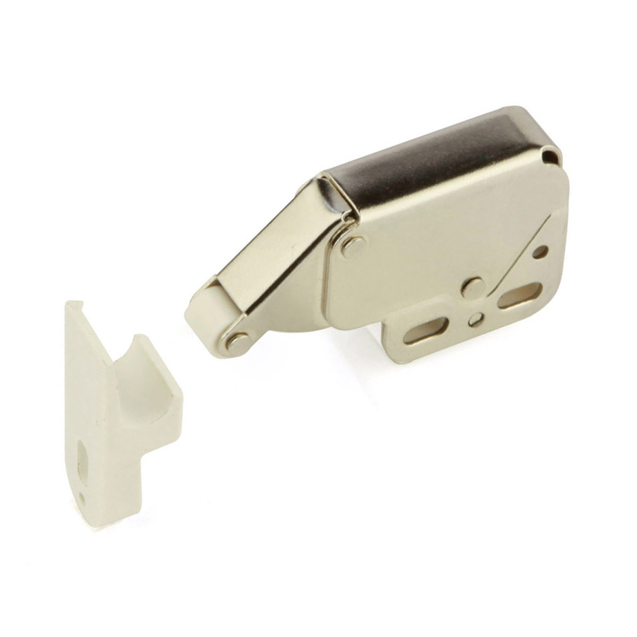 GOLPETE TIPO CLIP-ON, CON MUELLE PUSH, BLANCO