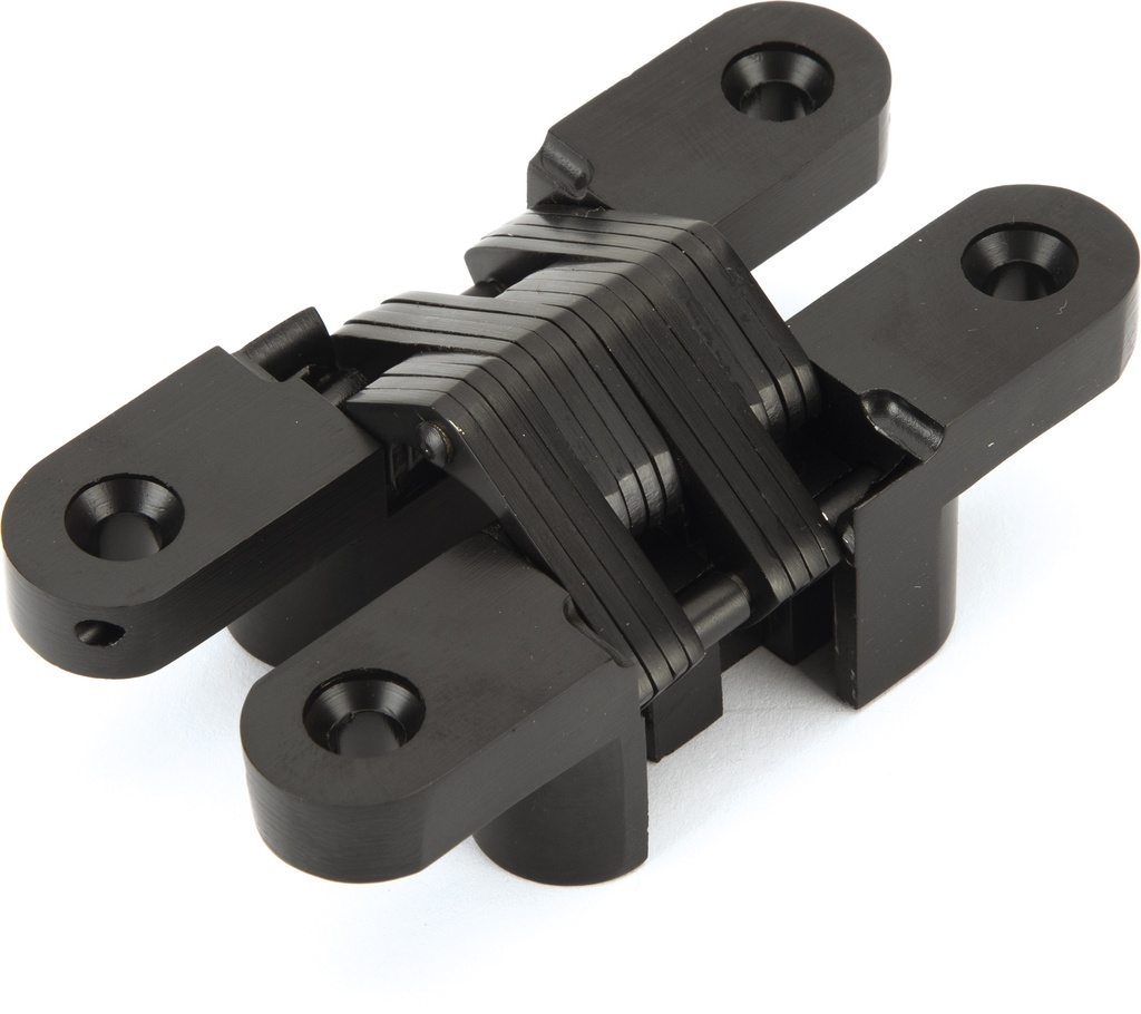 BISAGRA OCULTA 70X16 MM NEGRO