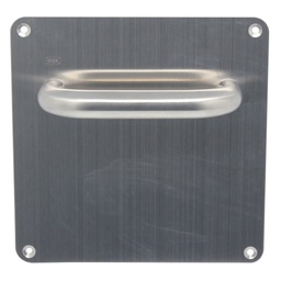 [PCT04M18] JUEGO MANILLON INOX PLACA CUADRADA 18*18 QDT004 SS
