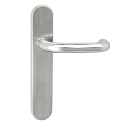 [PLCQDT-01 SS] JGO MANIVELA U C/PLACA LARGA T/OCULTO INOX SS