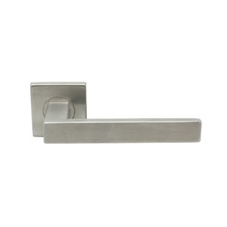 [QDC-01 SS] JUEGO MANIVELA ROSETA CUADRADA INOX QDC01 SS