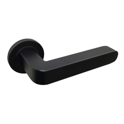 [QDS-34 NE] JGO. MANIVELA ROSETA REDONDA INOX QDS34, NEGRO